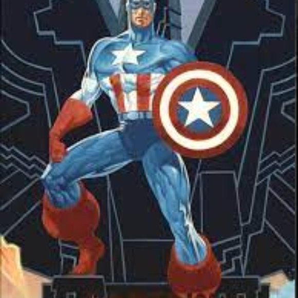 1993 Marvel Masterpieces Skybox Captain America Trading Card HOT - Picture 2 of 3